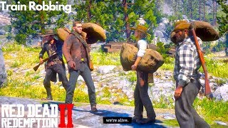 Robbing U.S. Army Payroll Money Uncle Sam Train Rob Our Best Selves Red Dead Redemption 2