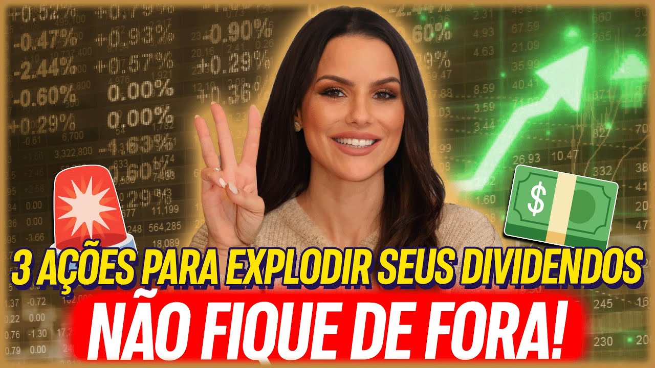 MELHORES AÇÕES DE DIVIDENDOS PARA 2025!