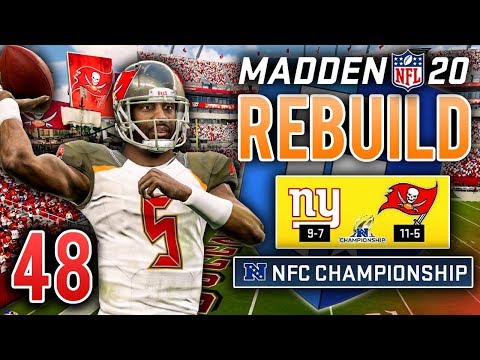 NFC Title Game vs Hot Underdog Giants! - Madden 20 Franchise Rebuild | Ep.48