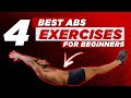 4 Best Abs Exercises for Beginners: Strengthen Core & Alleviate Back Pain