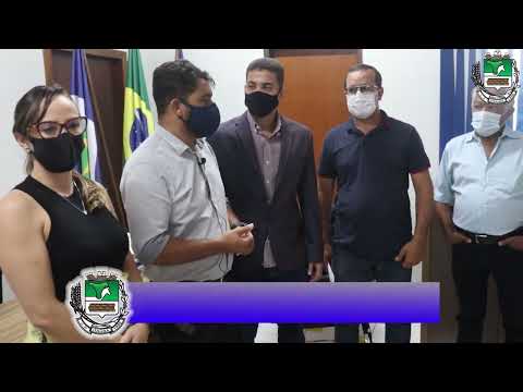PREFEITO TONINHO RECEBE EQUIPE DO DEPUTADO BOTELHO