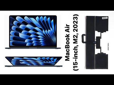 MacBook Air (15-inch, M2, 2023)‎ Battery Replacement
