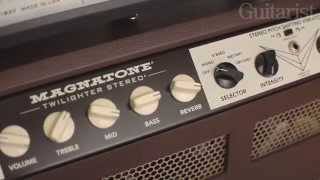Magnatone Super 59, Stereo Twilighter & Fano RB6 Thinline review demo