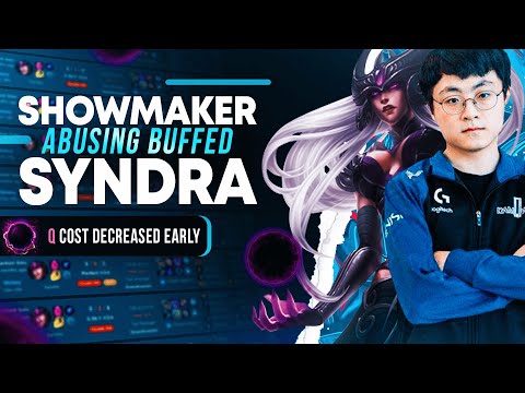 SHOWMAKER vs #1 Yasuo Korea *BUFFED SYNDRA Q is OP???*