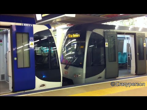 RET Metro 5512+5624 Lijn D Te Rotterdam Centraal