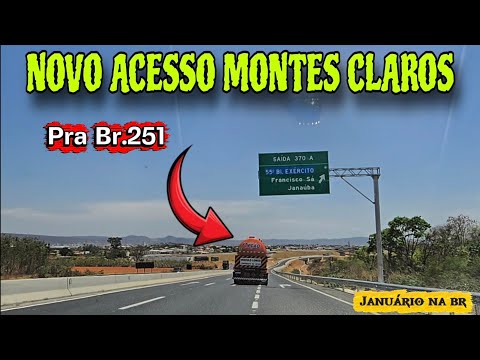 NOVO ANEL VIÁRIO DE MONTES CLAROS-MG/Br.135 Serra de Bocaiúva 