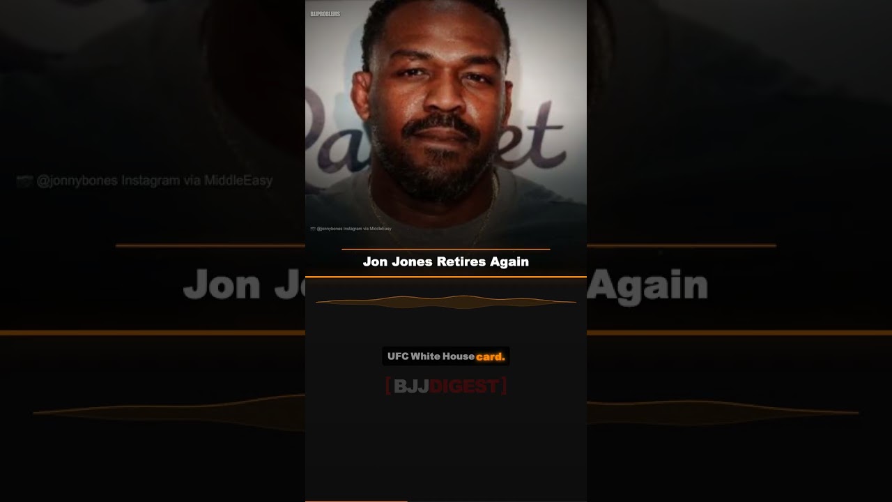 Jon Jones Retires Again, Walks It Back in Under 24 Hours, and Nobody Is Surprised #Shorts