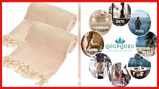Experience the Ultimate Turkish Towel: Lightweight, Absorbent, and Fast-Drying