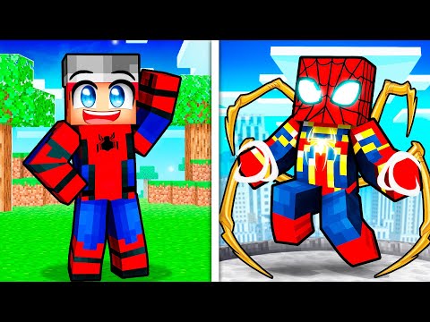 Minecraft, But With SUPERHERO UPGRADES!