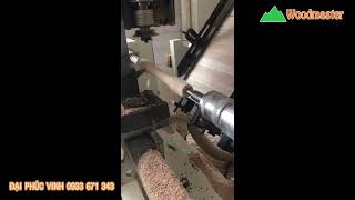 Máy Tiện, Phay, Lắc Mộng Chân Ghế Hoàn Thiện Woodmaster