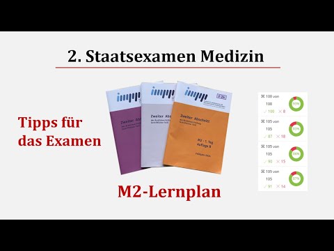 2nd State Examination in Medicine | M2 - Study Plan & Tips for the Exam