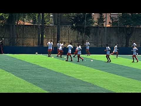 Nicolas no aquecimento Taça São Paulo sub 23, jogou pelo Flamengo de pirajui. 