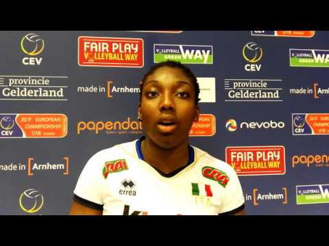 #EuroVolleyU18W - Italia-Germania 3-0: Terry Enweonwu