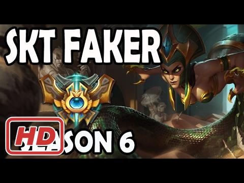 SKT T1 Faker Cassiopeia vs Ryze MID Ranked Challenger Korea