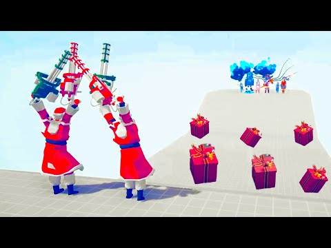 SANTA CLAUS vs GOD | TABS - Totally Accurate Battle Simulator