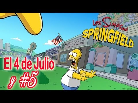 Los Simpson - Springfield "4 de Julio 2.015 - y Capítulo 5 (fin evento) - Salvando Springfield" Tony