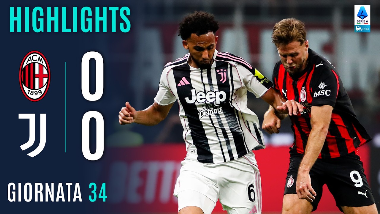 Allegri e Spalletti Pareggiano a San Siro |MILAN-JUVENTUS 0-0 | HIGHLIGHTS | SERIE A ENILIVE 2025/26