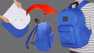 How to sew a school backpack easily!