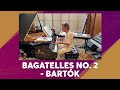 Chick Practices Bartók’s Bagatelle No. 2