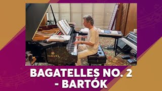 Chick Practices Bartók’s Bagatelle No. 2