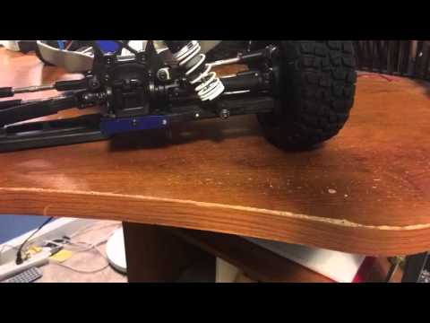 How to replace a Traxxas slash 4x4 a-arm/suspension-arm