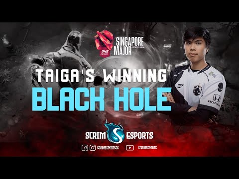 Taiga Winning Blackhole - Team Liquid vs Quincy Crew - Singapore Major 2021