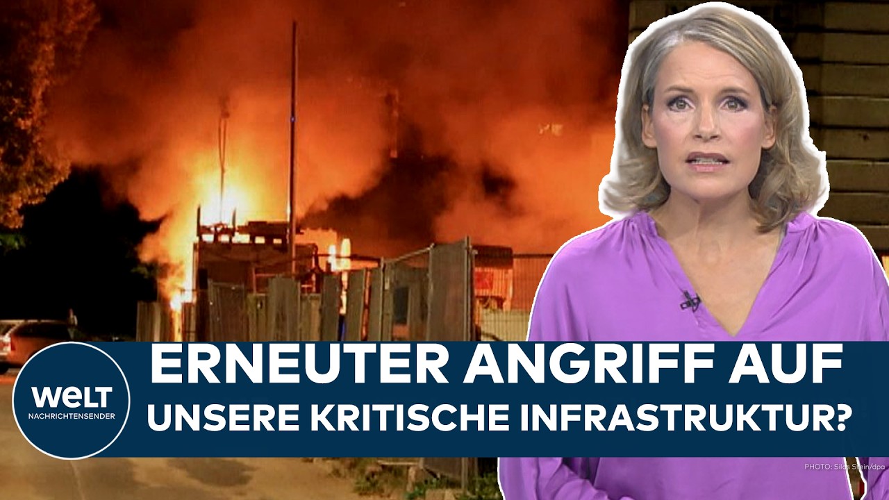 BERLIN: Flammen nahe kritischer Infrastruktur! Großeinsatz an Berliner Umspannwerk am Tiergarten