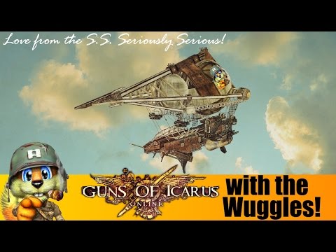 Can I smack the squirrel? | Guns of Icarus with the Wuggles!