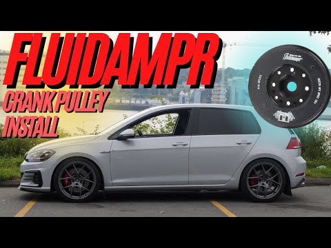 VW MK7 GTI Crank Pulley Install - FLUIDAMPR 551231- Volkswagen Golf