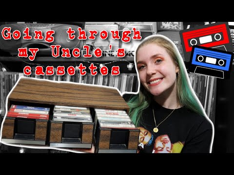 I Got My Uncle's Cassette Collection!! | 80's Metal & Rock