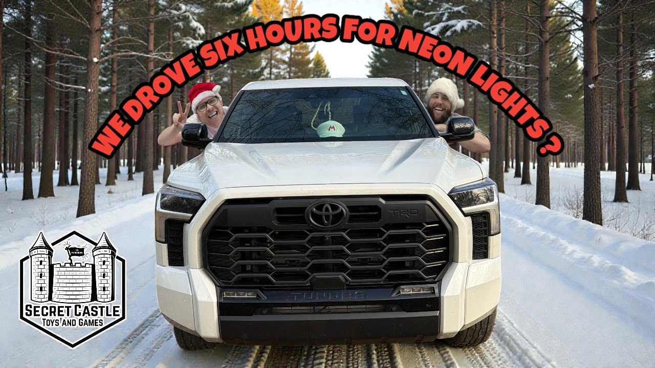 WE DROVE 6 HOURS FOR NEON LIGHTS ?