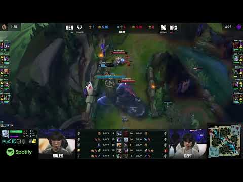 DRX Pyosik and Kingen set up a CLEAN dive