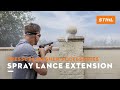 Aluminum 48" Spray Lance Extension Video