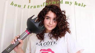Wavy/Curly Hair Routine | How to Tame Frizzy Hair