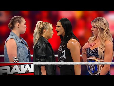 FULL MATCH - Ronda Rousey & Liv Morgan vs. Rhea Ripley & Charlotte Flair | WWE February 24, 2025
