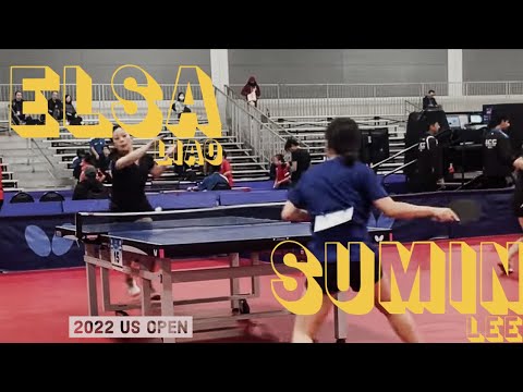 Elsa Liao vs Sumin Lee | 2022 U.S. OPEN TABLE TENNIS CHAMPIONSHIPS