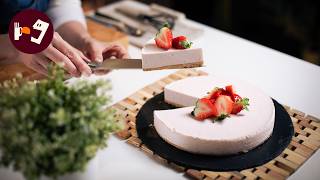 Tarta de Queso y Fresa: El Truco para una textura perfecta (Sin Horno)