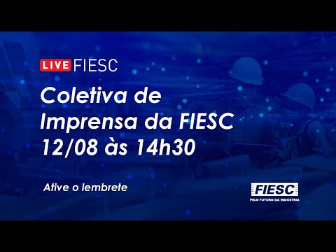 Coletiva de Imprensa FIESC