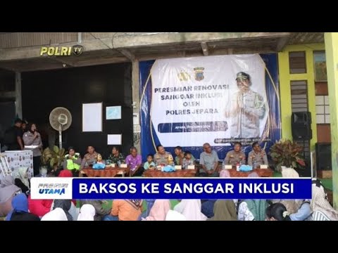 KAPOLRES JEPARA RESMIKAN RENOVASI SANGGAR INKLUSI