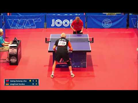 WM Halbfinale Senioren Ü75: Siegfried Lemke - Tseng-Hsiung Cha