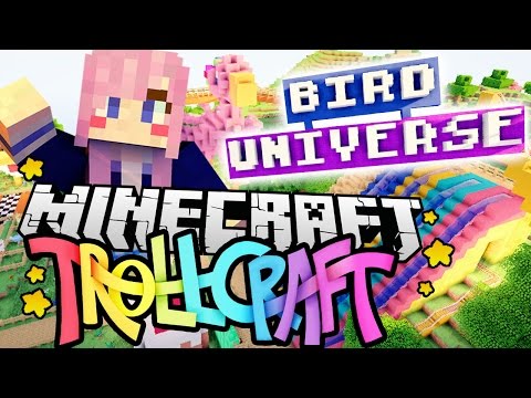 Bird Universe Theme Park | Minecraft TrollCraft | Ep. 14