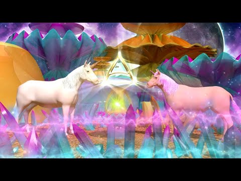 Bosque Encantado | Unicornios Sanadores | Dulzura de Tu Niño Interior | Conexión Cristalina | 432 hz