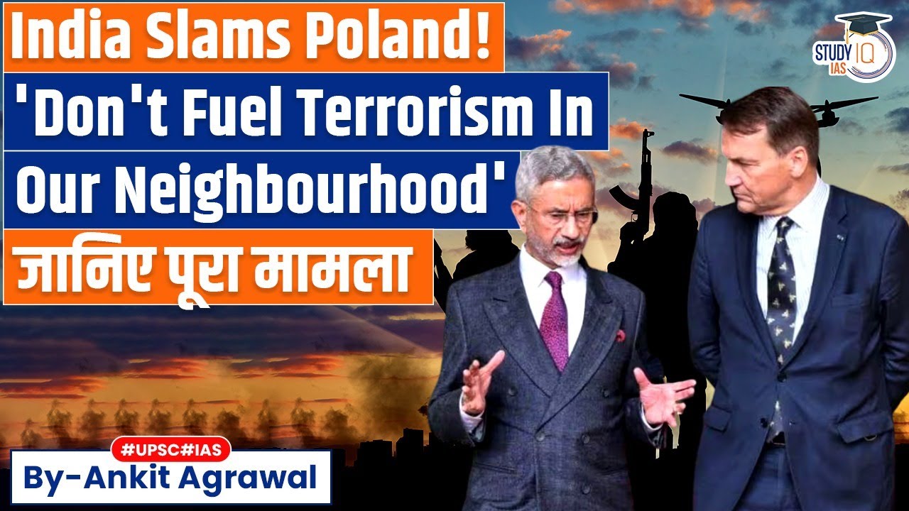 Diplomatic spat between India and Poland | What's the Issue? Ankit Agrawal Study IQ