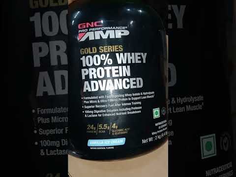 Gnc amp whey protein