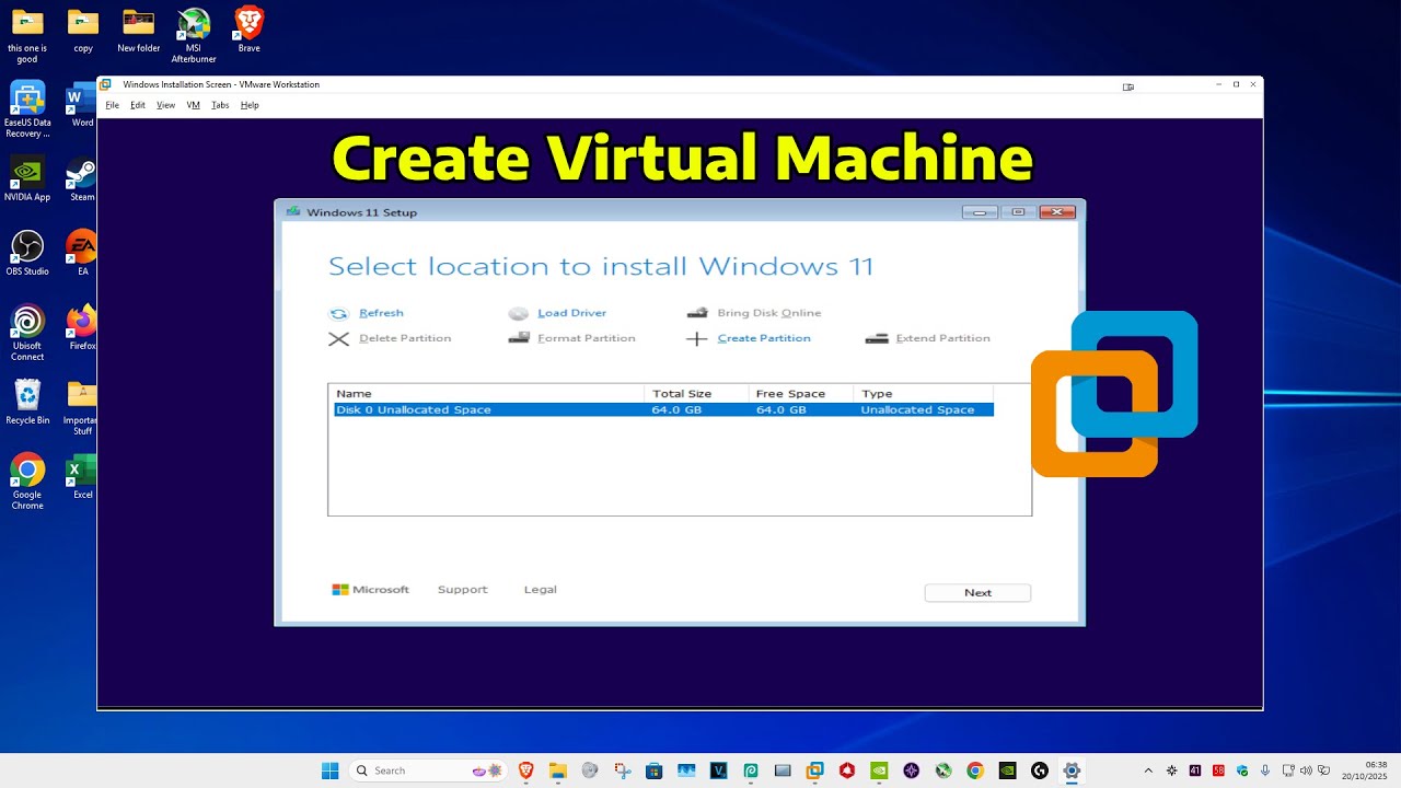 How To Create a Virtual Machine in VMware Workstation Pro