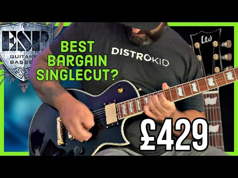 THE BEST AFFORDABLE SINGLECUT? - ESP LTD EC256 - BLACK GOLD HARDWARE