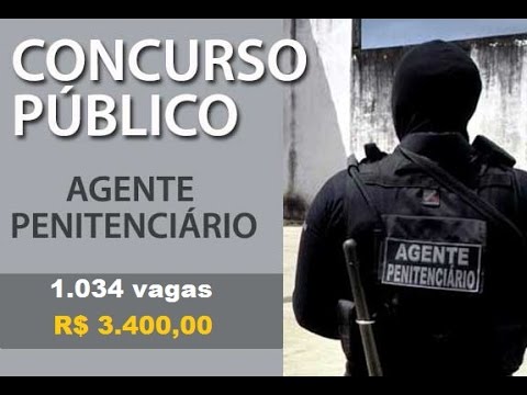 Concurso - Agente de Segurança penitenciária 2016