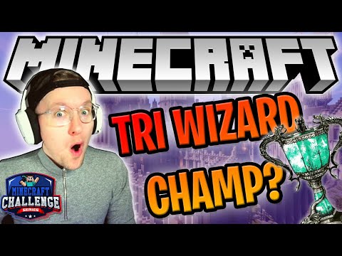 SuperStooob - Minecraft, BUT its the Tri Wizard Tournament! [Minecraft Challenger Series - Challenge 1]