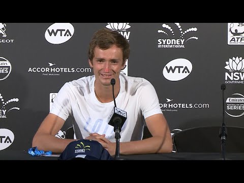Daniil Medvedev Press Conference (SF) | Sydney International 2018