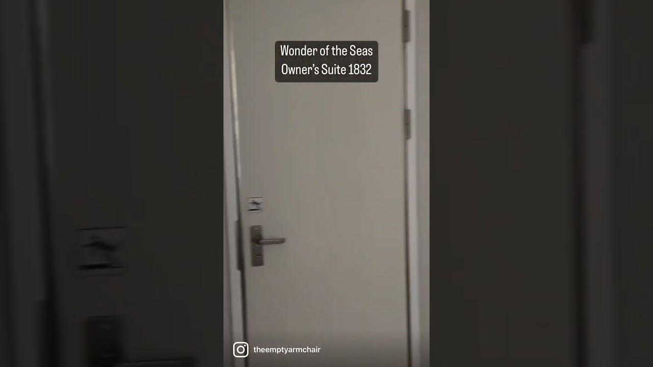 Wonder of the Seas - Cabin 1832 - Video 3